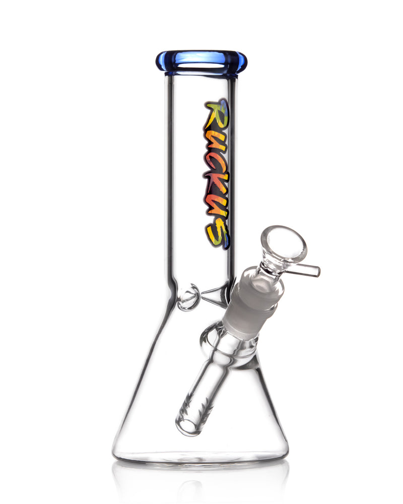 Load image into Gallery viewer, Ruckus Glass 10&quot; Baby Beaker Bong
