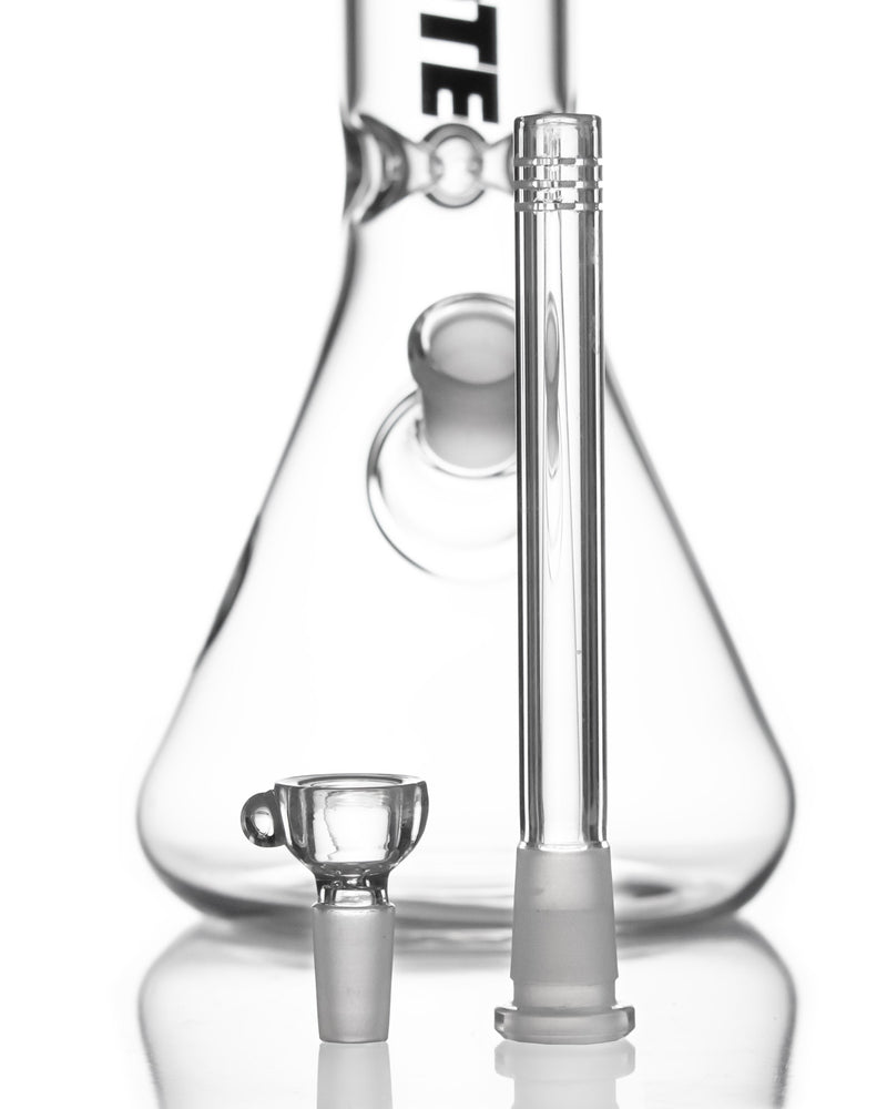 Load image into Gallery viewer, 12&quot; original beaker bong by Antidote Glass, made in the USA
