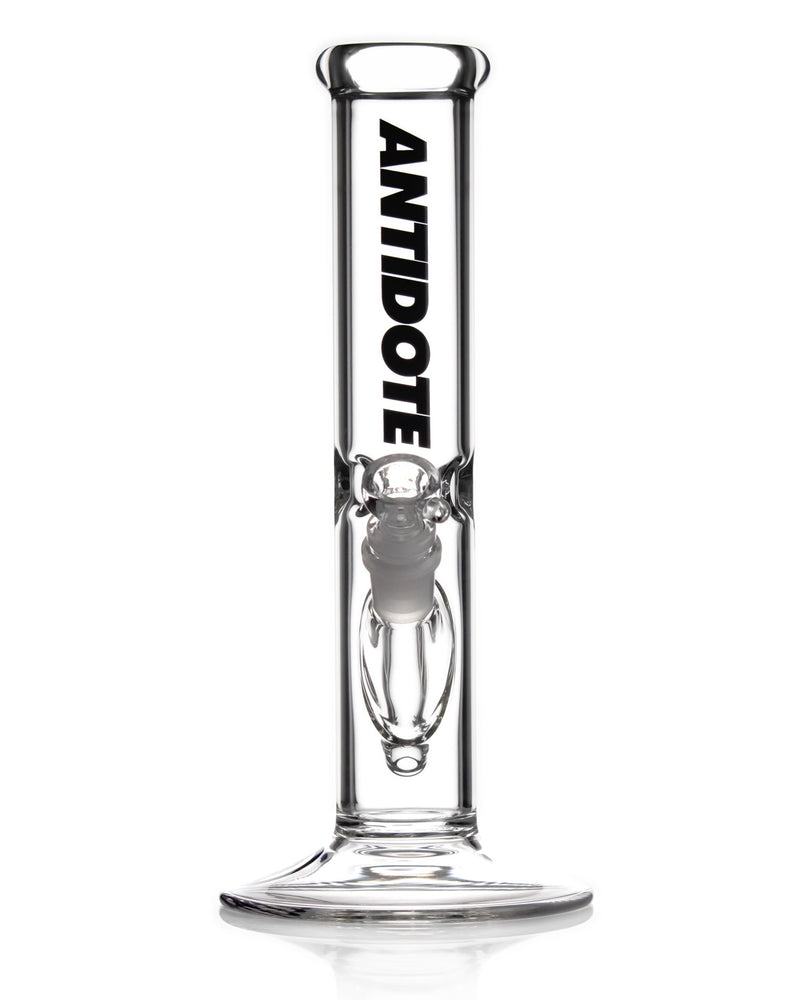 Load image into Gallery viewer, 12-inch Original Antidote Glass Straight Shooter Bong with 50mm tube diameter and 5mm thick glass
