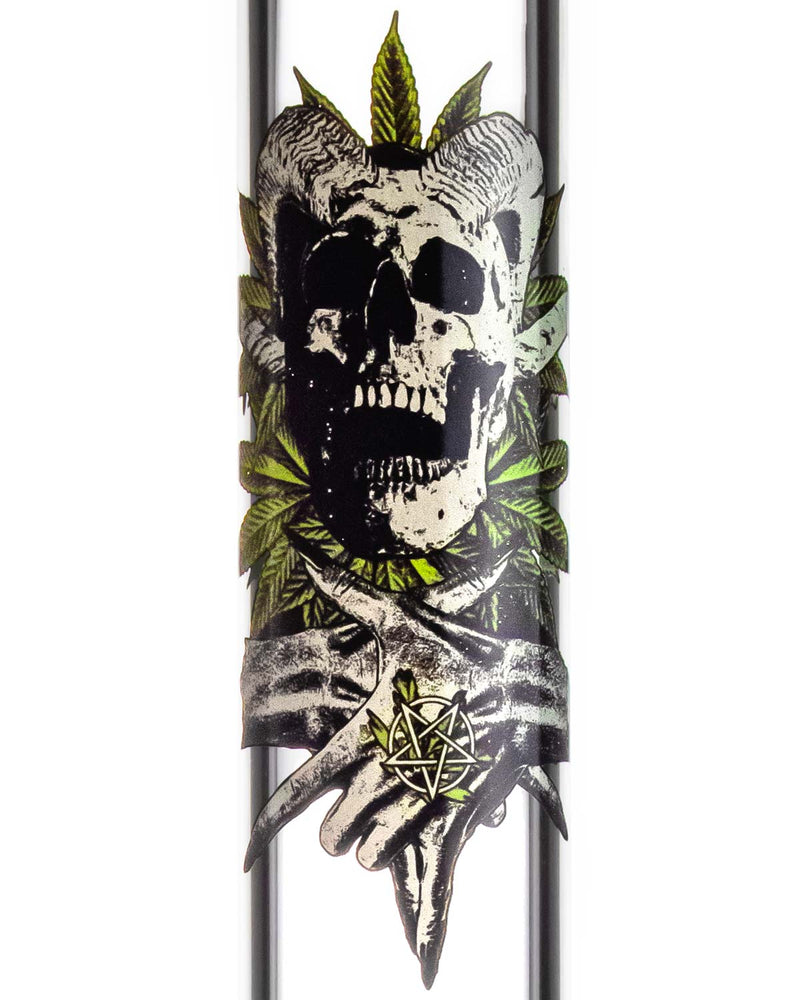 Load image into Gallery viewer, &quot;Premium Blackcraft Skull Bong - Leviathan Beaker Bong by Smoke&quot;
