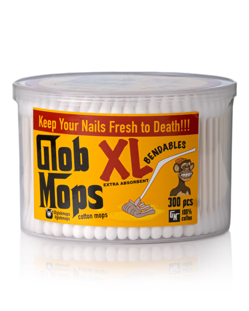Load image into Gallery viewer, Glob Mops Bendables 100% Cotton Mops 300ct
