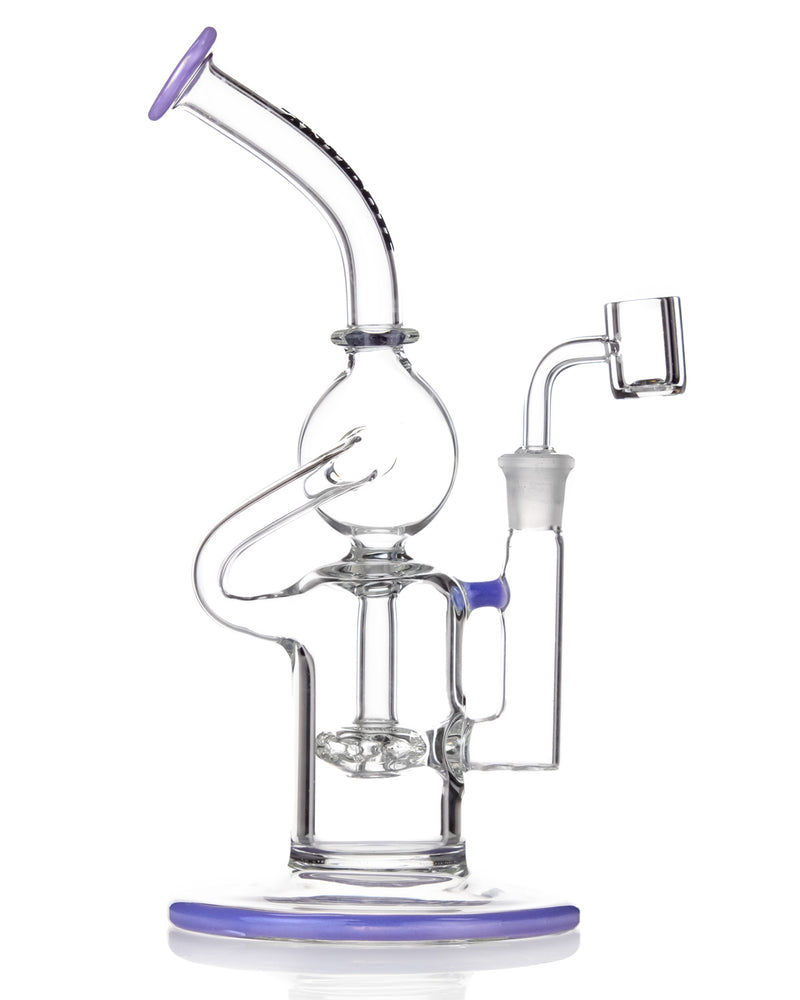 Load image into Gallery viewer, Antidote Glass Neutralizer Recycler Dab Rig w/ UFO Perc
