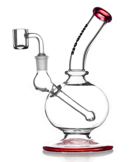 The Antidote Glass 9" Orbit dab rig, with its unique and sophisticated design, is a must-have for any serious smoker.