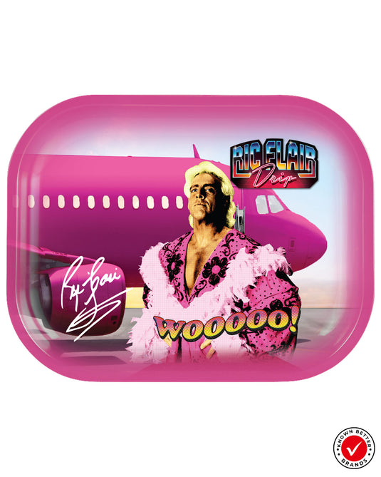 Ric Flair Drip Limousine Pink Jet Rolling Tray