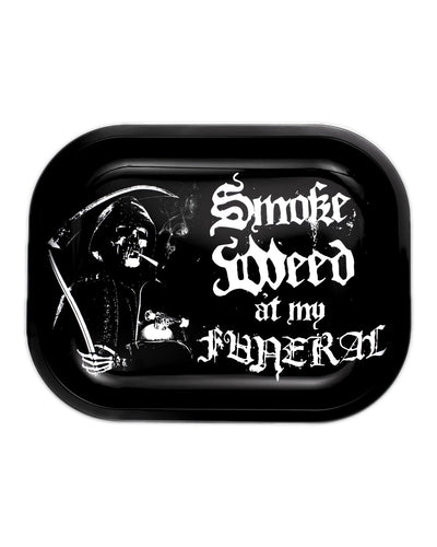 BlackCraft Cult Smoke Weed At My Funeral Rolling Tray