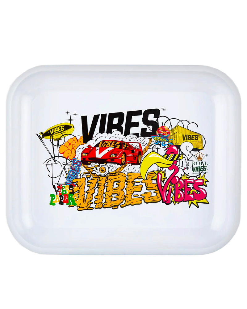 Load image into Gallery viewer, VIBES™ Mini Collage Rolling Tray

