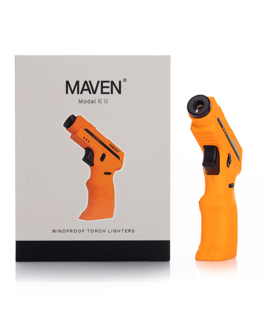 Orange Maven K2 torch with box- the perfect combination of power and precision