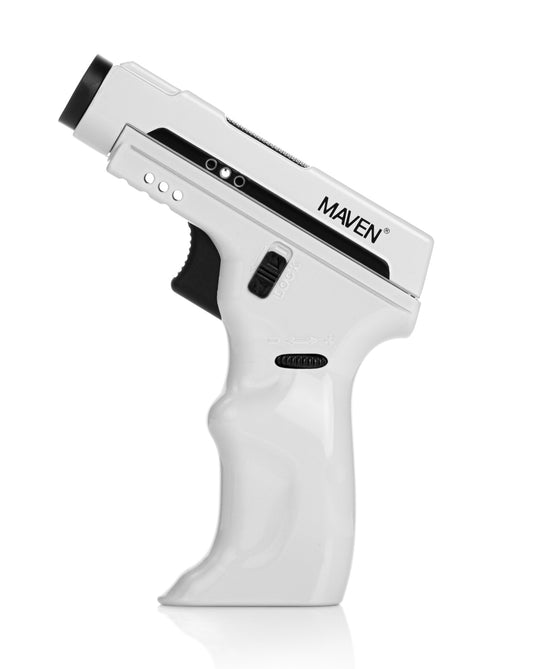 Precision dabbing at its best with the Maven K2 torch gun in White finish