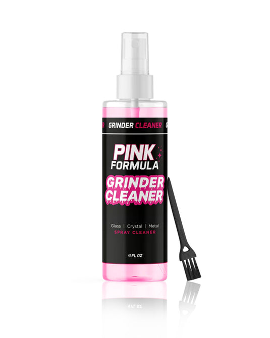Pink Formula 4oz Grinder Cleaner Spray w/ Brush